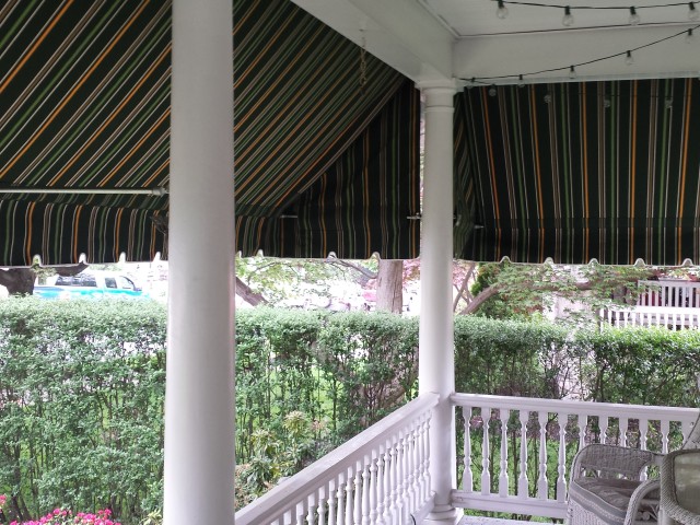 Beautiful striking and elegant shade. Porch awnings Lititz