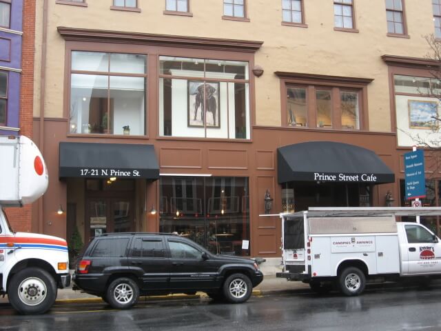 Storefront Facade awnings