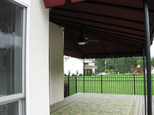 Shade and protect your unusable deck with a stationary canopy