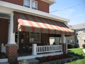Shade and protect your porch with an awning