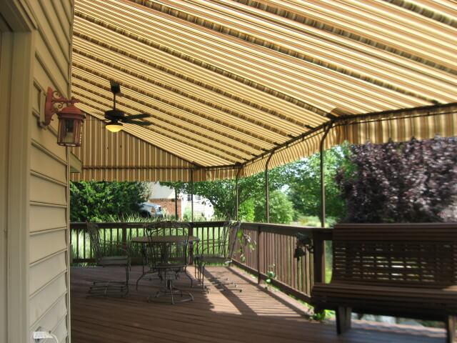 Residential deck awning New Holland Pa