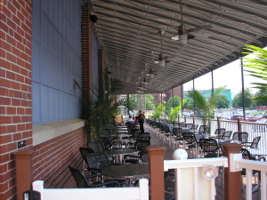 Dining Canopy installed at The Works Restaurant Wyomissing