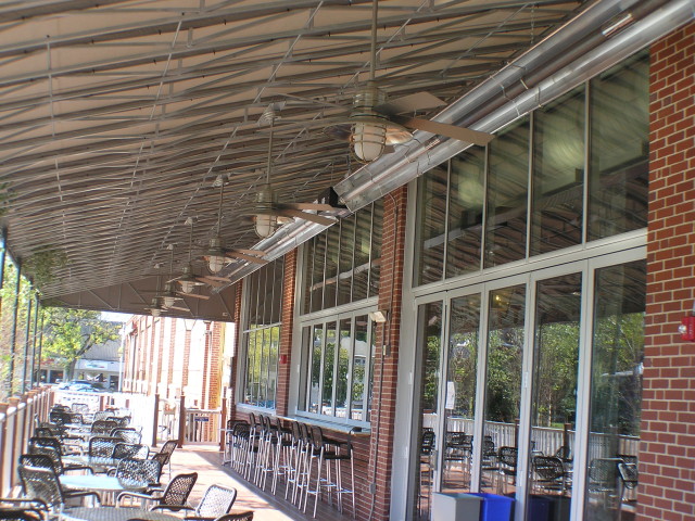 Dining Canopy installed at The Works Restaurant Wyomissing