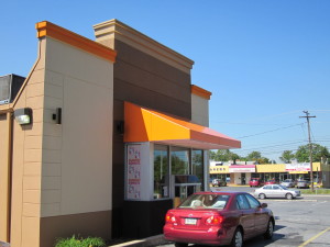 Commercial facade awnings