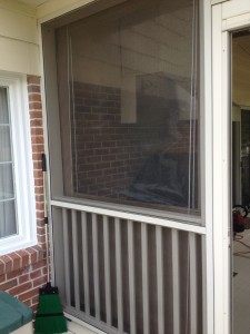 Clear vinyl drop curtain for your porch