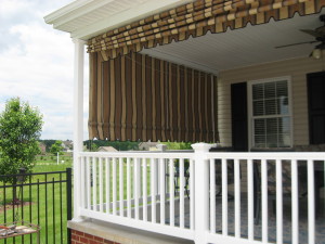 Sunbrella curtains for your porch