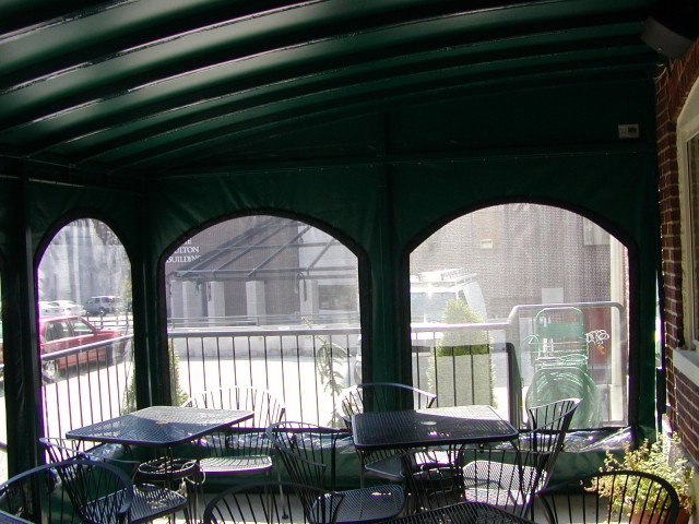 Characters Pub Restaurant Dining Canopy. Lancaster PA