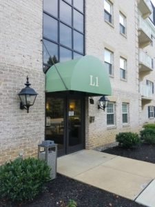 retirement home door awnings commercial facade awnings lancaster pa