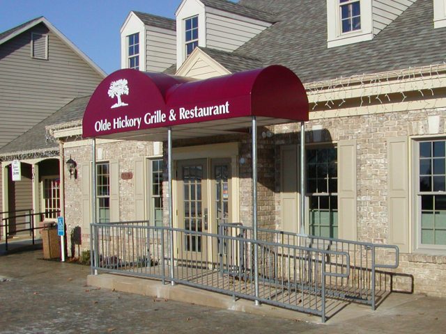 Old Hickory Grille - Backlit Entrance Canopy