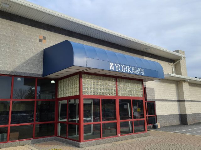 storefront awning yorkshire building products--