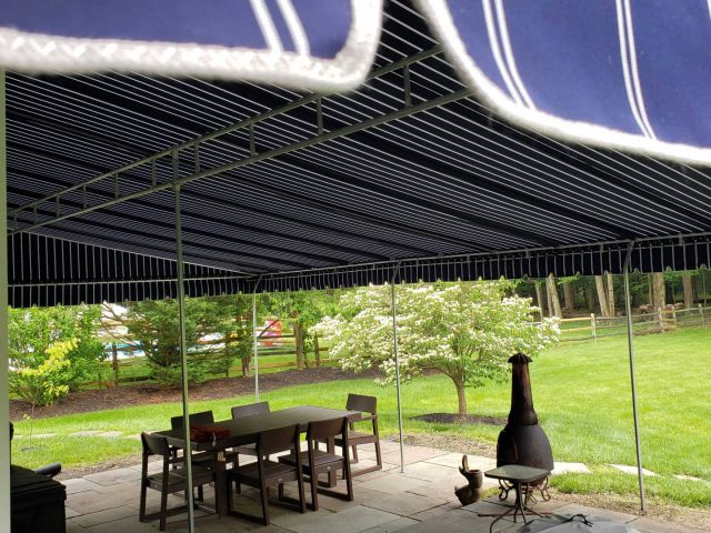 patio canopy cover fixed stationary shade lancaster outdoor living sunbrella fabric canvas----
