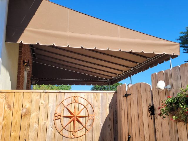 fixed frame stationary deck patio fabric canvas cover canopy canopies awning retractable pergola lancaster pa