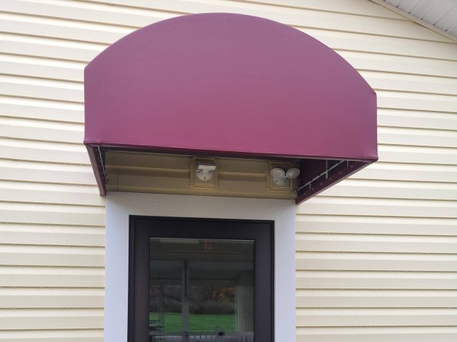 Doorhood awning entrance canopy cover fabric lancaster pa